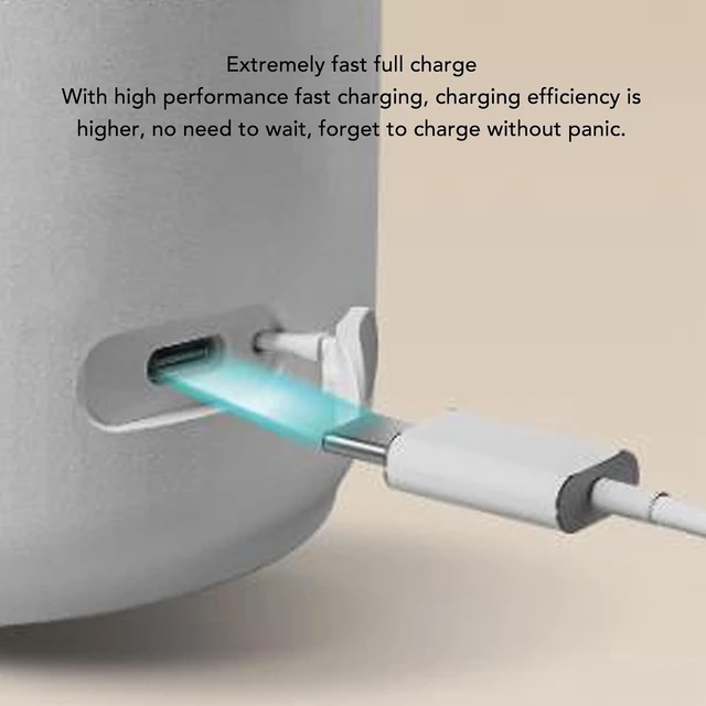 Alt view image 3 of 7 - Portable Milk Warmer, 316 Stainless Steel Fast Heating Travel Electric Kettle with 360 Degree Heating and IPX6, for Formula and Adult Hydration Needs 500ml