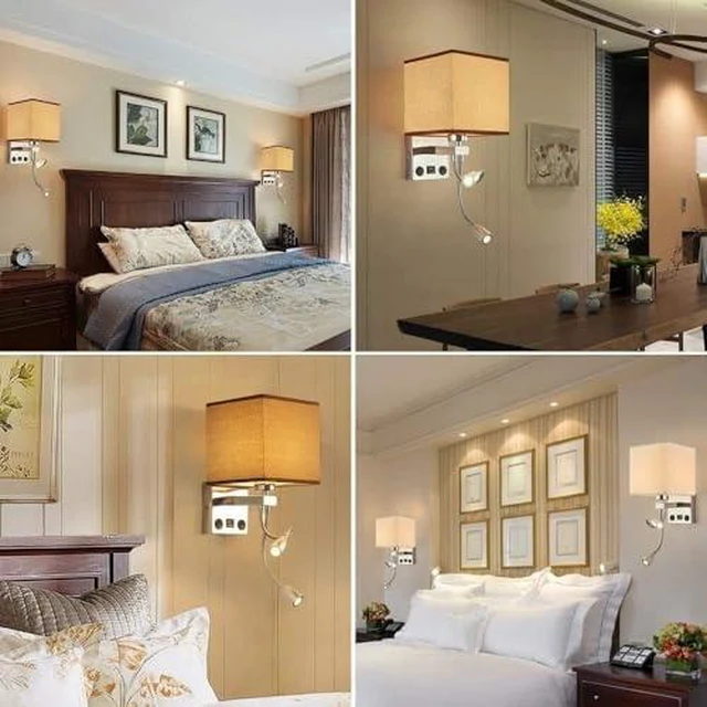 Alt view image 5 of 7 - Adjustable Gooseneck E27 Socket Lamp with USB Port & Double Switches - Versatile Beige Desk Light for Home Office, Reading, and Nightstand Use