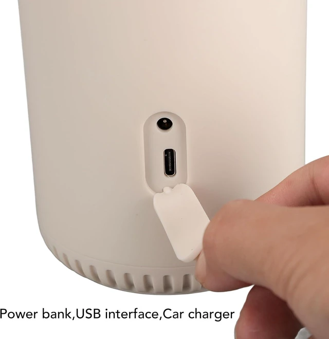 Alt view image 6 of 7 - Portable Water Heater Milk Warmer Cordless Bottle Warmer USB Rechargeable 350ML Adjustable Temperature Control 18000mAh Battery Travel Camping