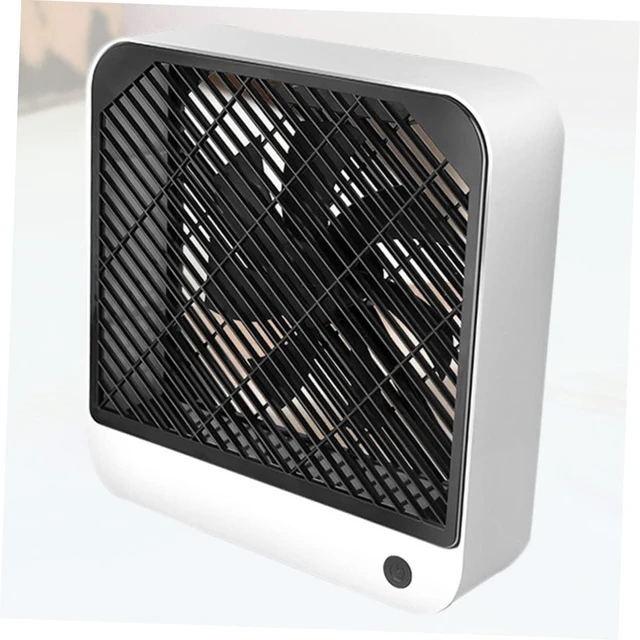 Alt view image 3 of 7 - LABRIMP 1Pc USB Desk Fan Mini Desktop Quiet Fan for Dormitory Home Office USB Powered Sleek Design for Comfortable Cooling Experience White