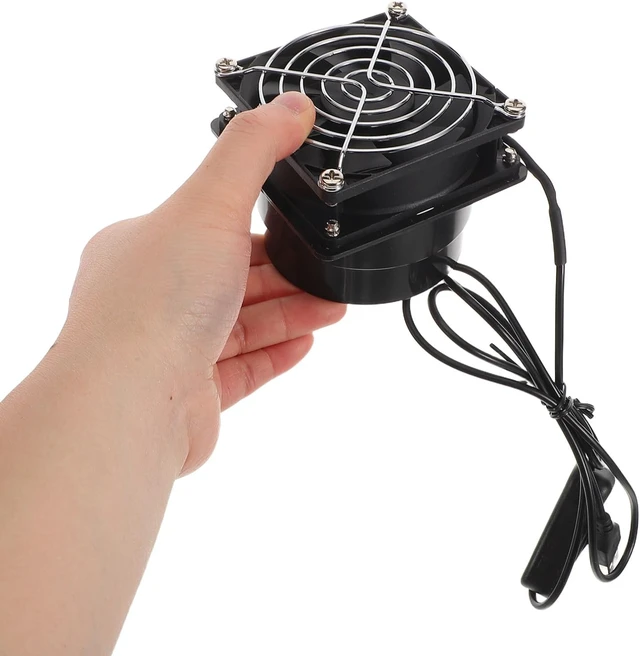 Alt view image 4 of 7 - USB Portable Smoke Extractor Fan with Speed Control for Workshops