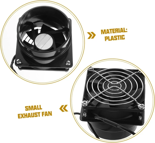 Alt view image 6 of 7 - USB Portable Smoke Extractor Fan with Speed Control for Workshops