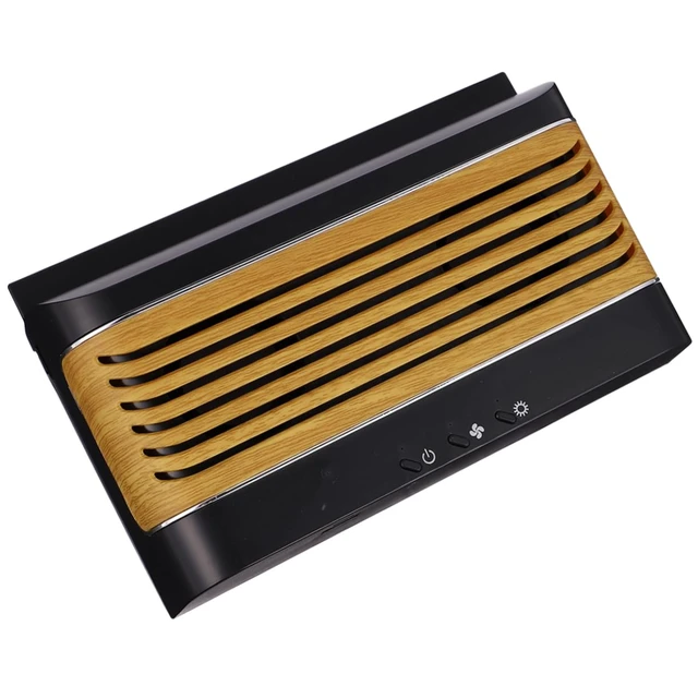Alt view image 3 of 7 - Solar Powered Car Exhaust Fan Black USB Charging 4000mah