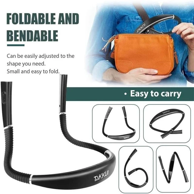 Alt view image 4 of 7 - Neck Reading Light Neck Lights Handsfree Book Light Read Lamp Portable USB Rechargeable Book Lighting (Color : E, Size : As Shown)