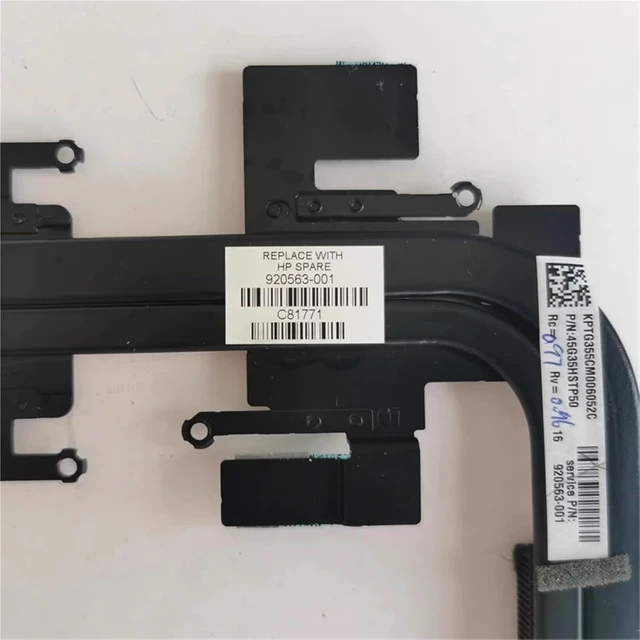 Alt view image 3 of 5 - for 15-AX 15-BC GTX1050 GTX950 Cooling Fan Cooler Fan Heatsink 860348-001 858970-001 920563-001 TPN-Q173(GTX950 Heatsink)