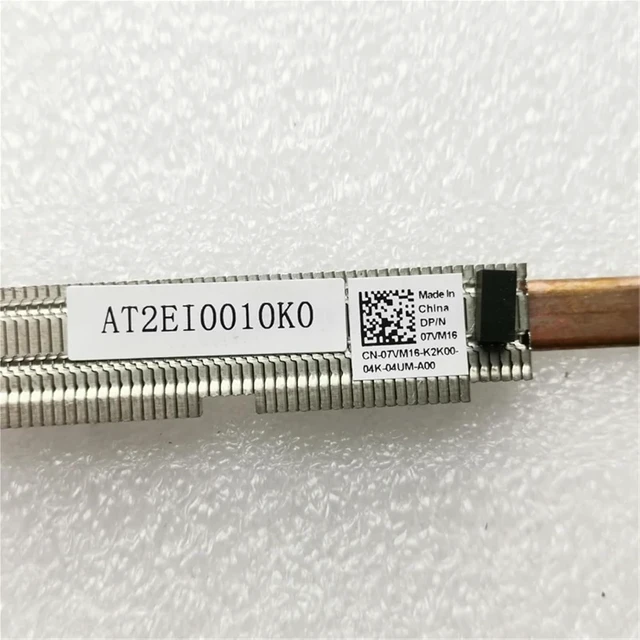Alt view image 4 of 5 - 07VM16 for 3581 3780 Laptop CPU Cooling Fan Heatsink Copper Tube 7VM16 CN-07VM16