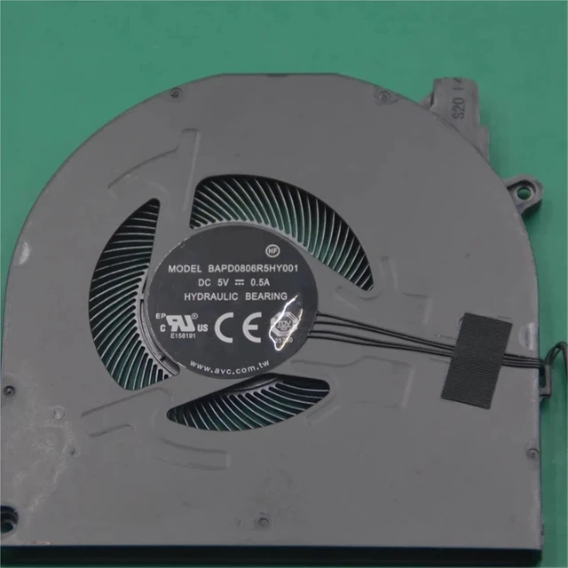 Alt view image 4 of 5 - For 14 G4 G5 Laptop CPU Cooling Fan Cooler Fan 5F10S13929 5F10S13930