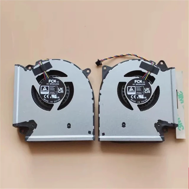 Alt view image 6 of 7 - for Strix G15 G513R G17 G713R 2022 6 6Plus Laptop CPU Cooling Fan GPU Cooler Fan 12V 1A(GPU Fan and CPU Fan)