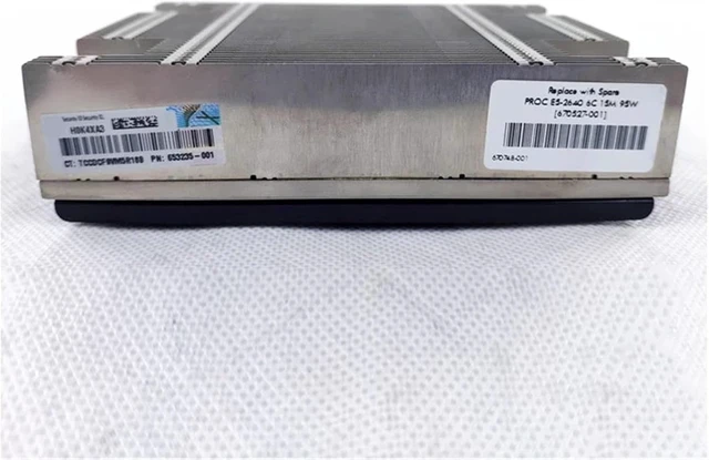 Alt view image 3 of 4 - for DL360P G8 Gen8 CPU Heatsink 670527-001 653235-001 670748-001 Cooling Fan 696154-001 732136-001 697183-003(1Pc Heatsink 2Pc Fan)
