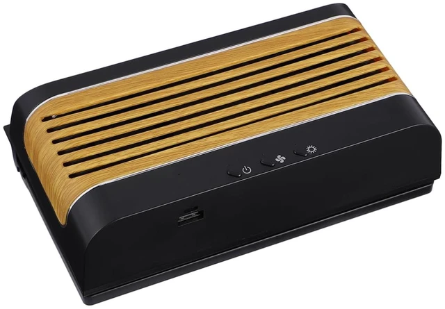 Main image of Car Exhaust Fan Dual Mode 4000mAh USB Charging Solar Powered
