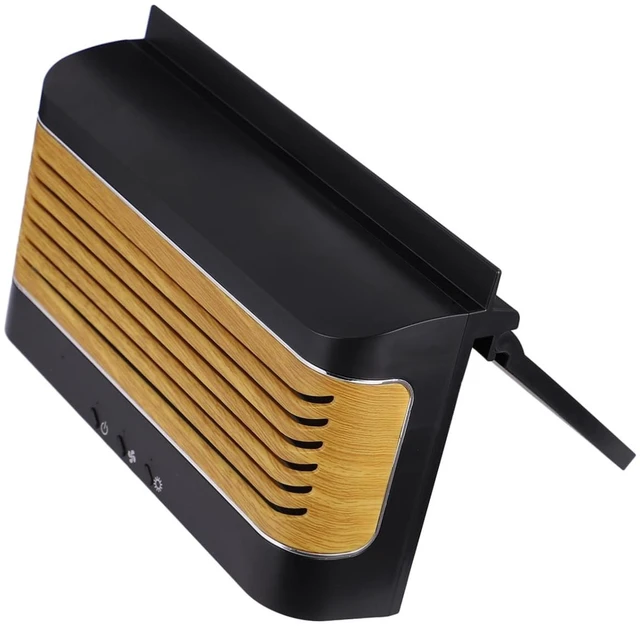 Main image of Solar Car Window Exhaust Fan 4000mAh USB Charging Dual Mode
