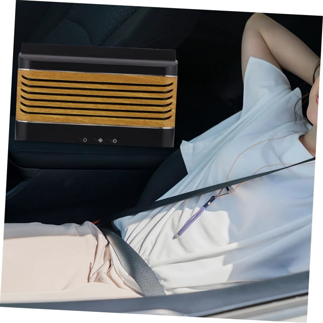 Alt view image 7 of 7 - Solar Car Window Exhaust Fan 4000mAh USB Charging Dual Mode