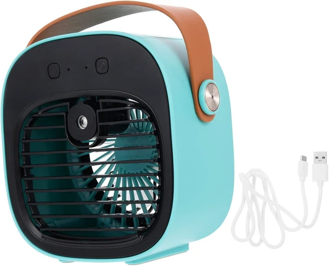 Main image of Hemobllo 1set Portable Usb Misting Fan Mini Desktop Cooler for Office Travel Home Lightweight Low-noise Design for Refreshing Relief for and Workspaces