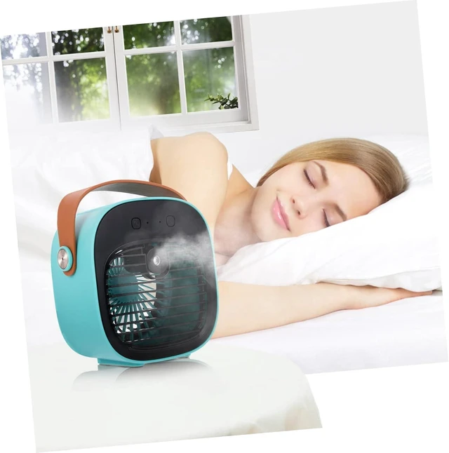 Alt view image 2 of 7 - 1set Usb Desk Fan Compact Cooling Fan for Home and Office Usb Rechargeable Speed Quiet Operation