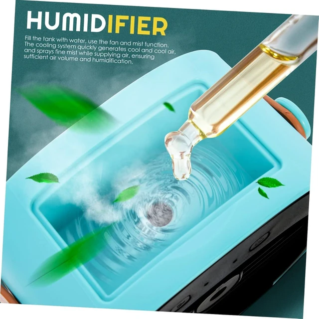 Alt view image 3 of 7 - 1set Usb Desk Fan Compact Cooling Fan for Home and Office Usb Rechargeable Speed Quiet Operation