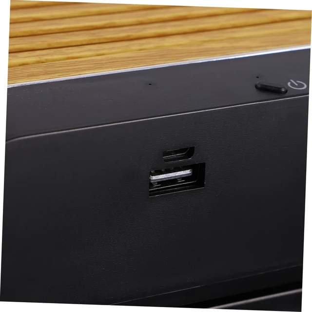 Alt view image 5 of 7 - Solar Powered Car Exhaust Fan Black USB Charging 4000mah