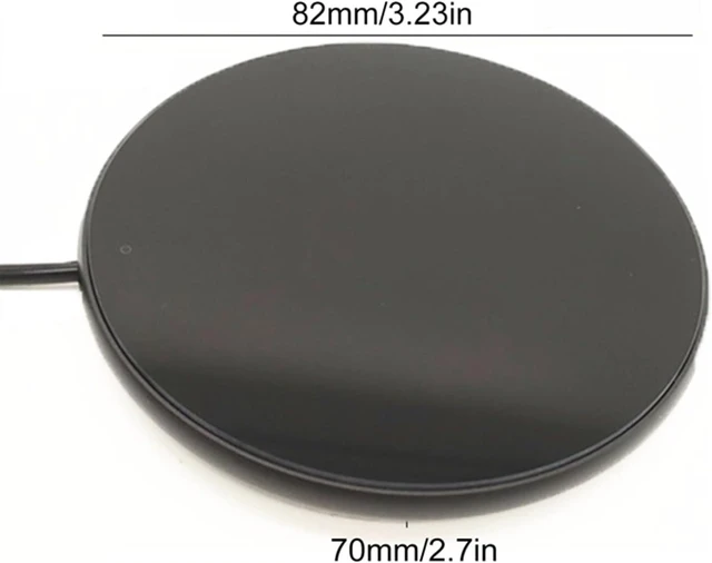 Alt view image 5 of 7 - Warmer Cup Pad USB Coffee Cup Pad Metal Heating Coaster Office Constant Temperature Water Cup Warmer Heater Pad Heating Base Insulation Bas (Color : Gold) (Gold)