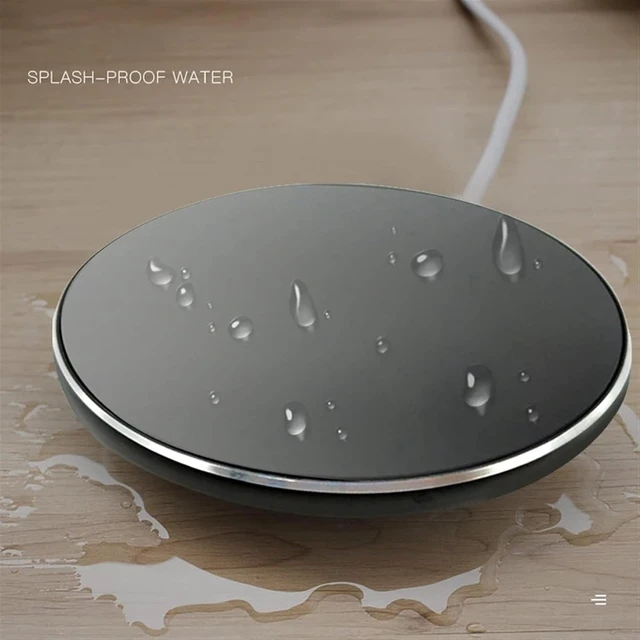 Alt view image 6 of 7 - Warmer Cup Pad USB Coffee Cup Pad Metal Heating Coaster Office Constant Temperature Water Cup Warmer Heater Pad Heating Base Insulation Bas (Color : Gold) (Gold)