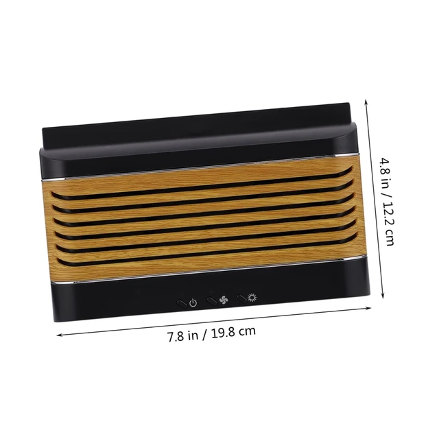 Alt view image 4 of 7 - Solar Car Window Exhaust Fan 4000mAh USB Charging Dual Mode