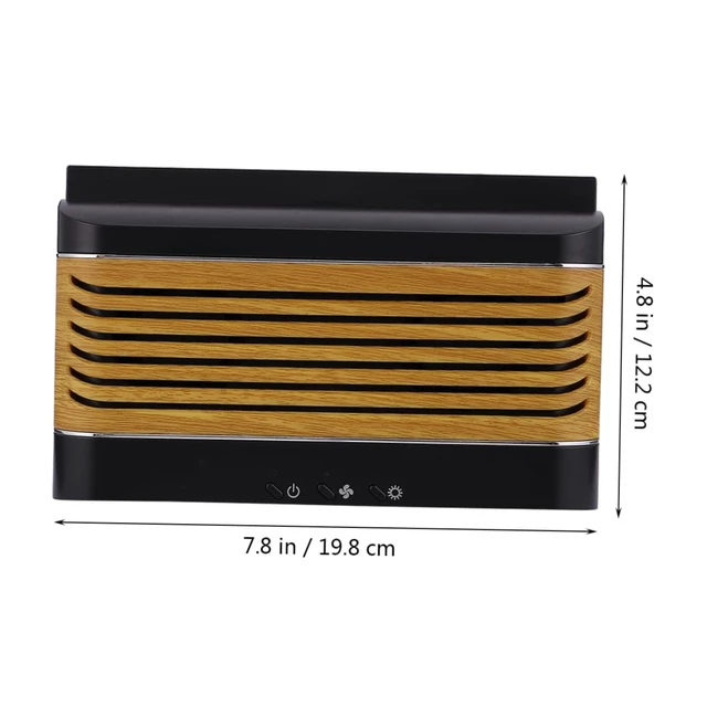 Alt view image 5 of 7 - Solar Powered Car Exhaust Fan Black 4000mAh USB Charging