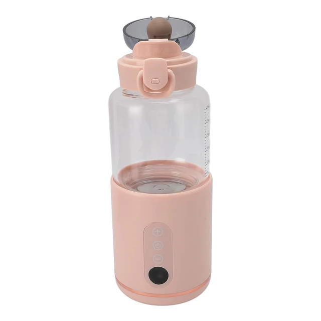 Alt view image 2 of 7 - Portable Milk Warmer, Portable Milk Warmer 300ML - USB Rechargeable, Adjustable Temperature Control for Heating & Water, Safe Stainless Steel Design