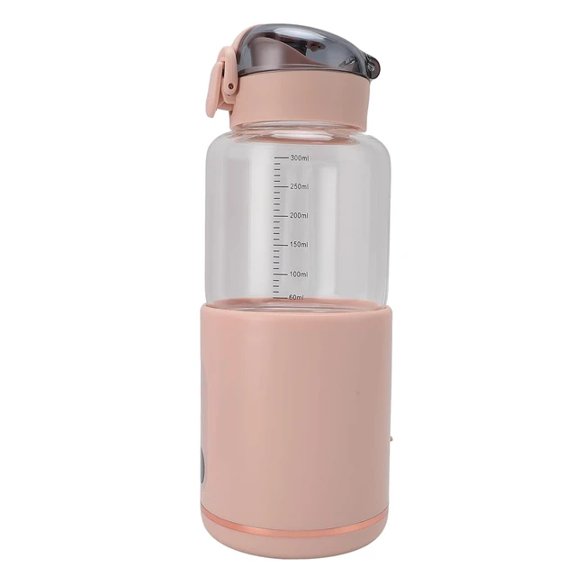 Alt view image 3 of 7 - Portable Milk Warmer, Portable Milk Warmer 300ML - USB Rechargeable, Adjustable Temperature Control for Heating & Water, Safe Stainless Steel Design