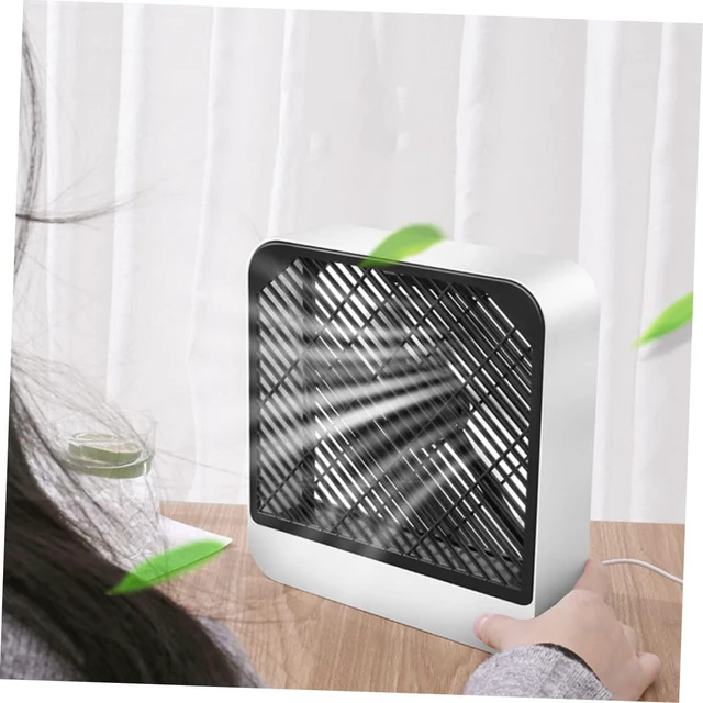 Alt view image 4 of 7 - 1pc Usb Mini Desk Fan Quiet Cooling Fan for Dormitories Home Office Usb-powered Healthy Materials Aesthetic Design Compact for Personal Use