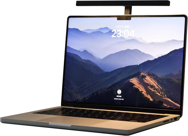 Main image of AUCAS USB - Connected LED Light Strip for Laptop Monitors & Tablets, Neutralizes Blue Light, Stepless Dimming for Glare Free, Eye Friendly & Space Saving