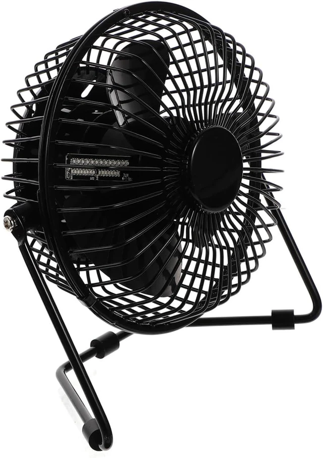 Main image of Personal Fan Temperature Display Fan Portable Cooling for Home Office Dorm Study Library