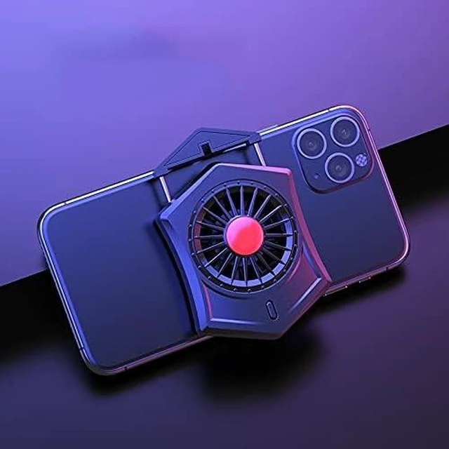 Alt view image 2 of 5 - Radiator Holder Cooling Pad Cooler Handphone Fan Holder Gaming Phone Cooler Fan