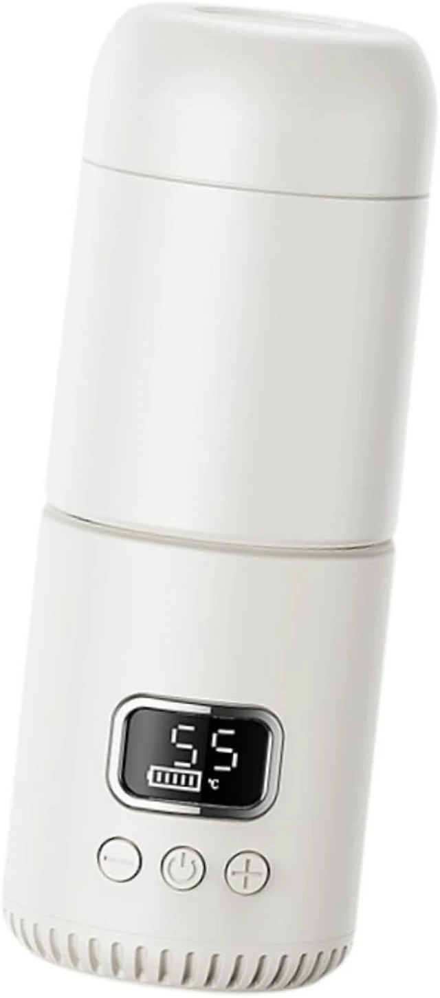 Alt view image 7 of 7 - Portable Water Warmer Rechargeable Water Warmer Keep Warm for 12Hrs Electric Insulation Kettle for Travel on The Go Household, 10000mah