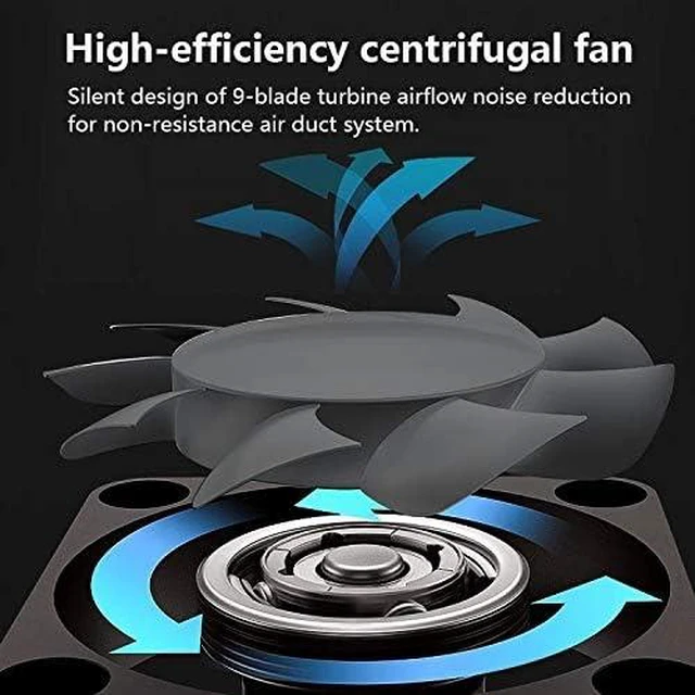 Alt view image 5 of 6 - Portable Smart Mobile Phone Cooler Fan Lightweight Radiator Anti-Noise Handheld Heatsink Stand(D)