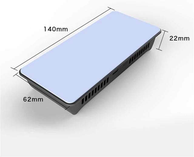 Alt view image 2 of 5 - Mobile Phone Cooler Tablet Pad High Power Cooling Fan 10 Inch Semiconductor Radiator for