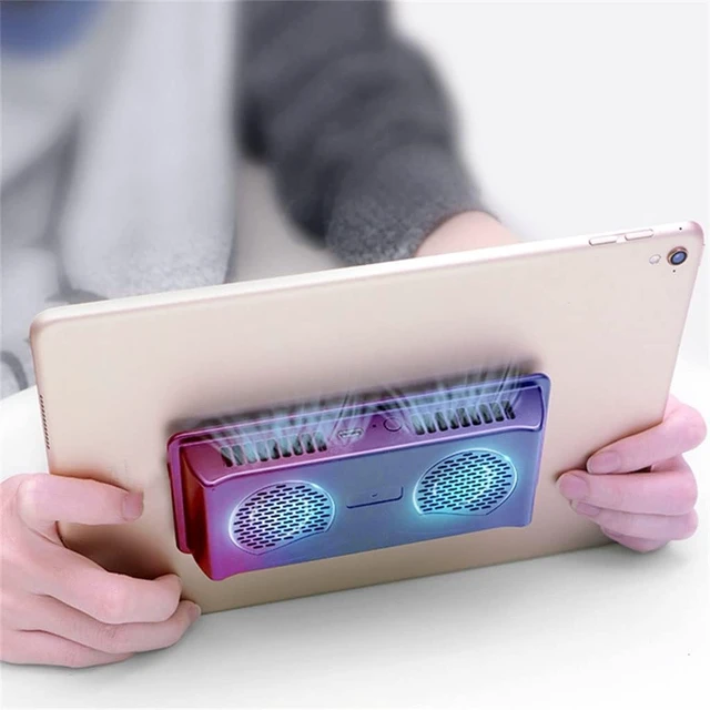 Alt view image 3 of 5 - Mobile Phone Cooler Tablet Pad High Power Cooling Fan 10 Inch Semiconductor Radiator for