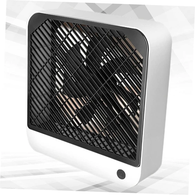 Alt view image 5 of 7 - 1pc Mini Usb Desk Fan Quiet Battery Operated Fan for Home Office and Dormitory Use Rechargeable Desktop Cooling White Compact and Silent Companion