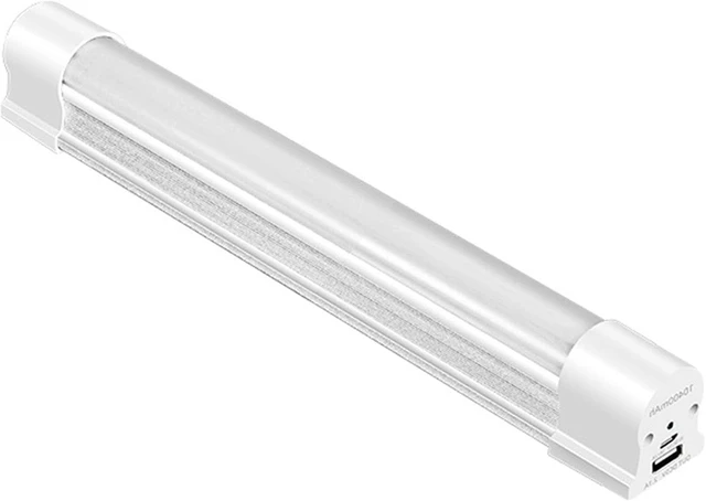 Alt view image 7 of 7 - USB Rechargeable Bed Bar Light, LED, Portable, Energy Saving, Large Capacity, Mild Night Light for Bedroom, 17.7In, Aluminum