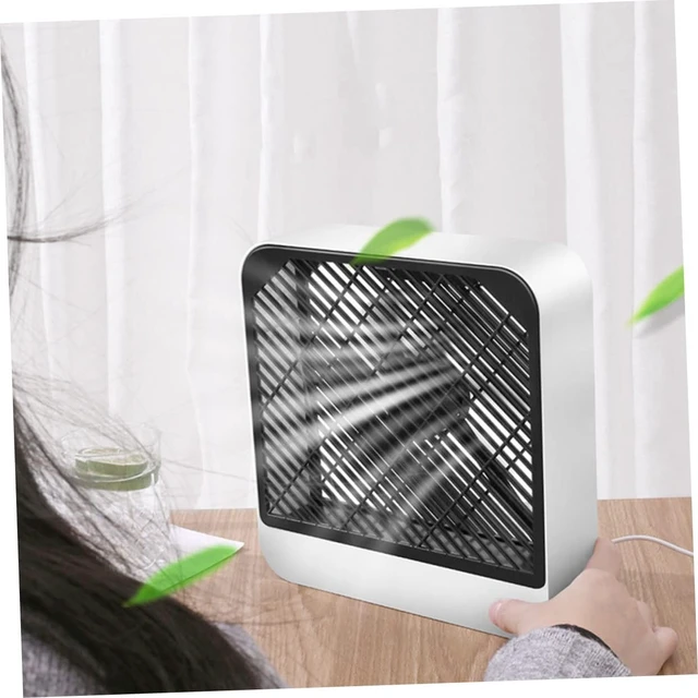 Alt view image 5 of 7 - Zerodeko Desk Mini Fan Battery for Offices Homes Ultra-quiet Long Battery Healthy Material