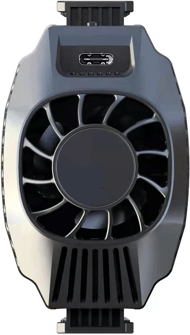 Main image of Cell Phone Cooler, Cellphone Radiator, Semiconductor Heatsink Cooling Fan, Phone Cooler Holder Phone Radiator Stand for Mobile Gaming, Live Streaming for Smartphones