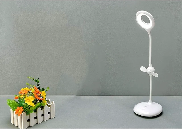 Alt view image 2 of 6 - Rechargeable Clip on Reading Light Cordless Book Lights with Touch Switch 3 Colour Temperature Modes 3 Brightness Levels Eye Protection Desk Lamp 360° Flexible USB Bed Lamp for Kids