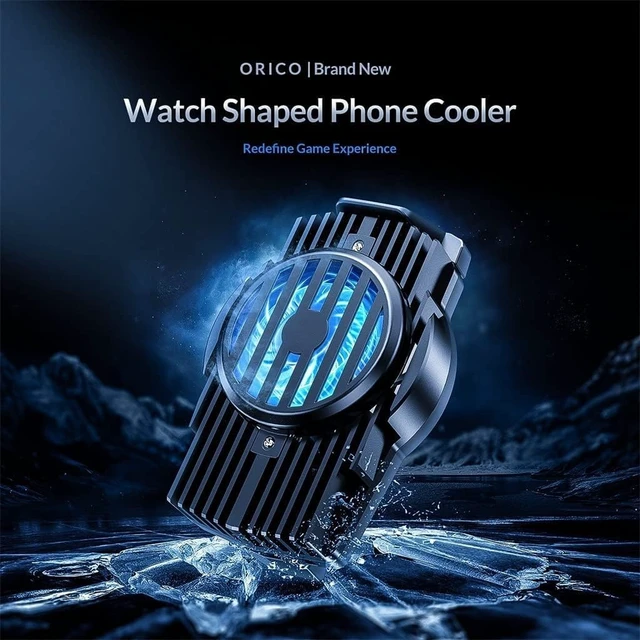 Alt view image 4 of 5 - JYYBN Mobile Phone Radiator Cooling Fan Cooler Games Cooler Mobile Phone Radiator Cooling Portable Mobile Phone Cooling (Color : B, Size : One Size)