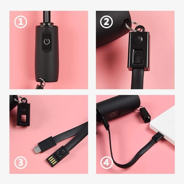 Alt view image 4 of 7 - Electric Cooling Fan Umbrella with UV proof Rainproof function