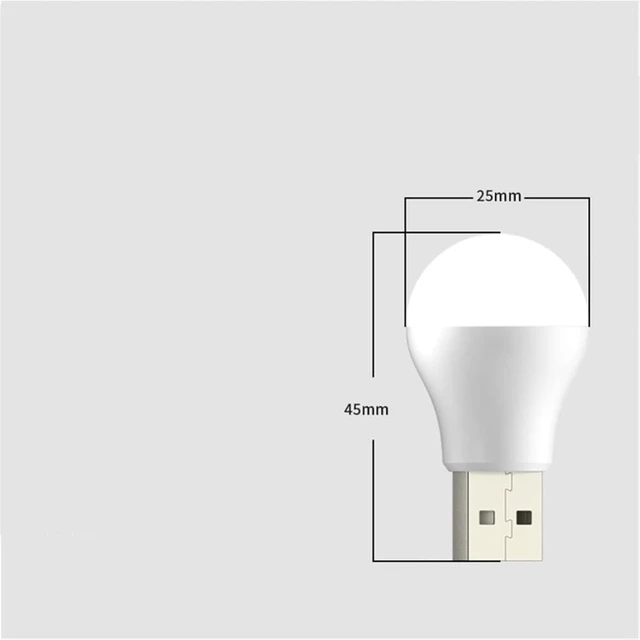 Alt view image 2 of 6 - Small Black Table lamp Portable Night Light Small Book Lamps LED Protection Reading Light USB Plug Computer Mobile Power Charging Warm/White Desk Lamp