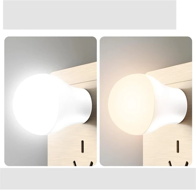 Alt view image 3 of 6 - Small Black Table lamp Portable Night Light Small Book Lamps LED Protection Reading Light USB Plug Computer Mobile Power Charging Warm/White Desk Lamp