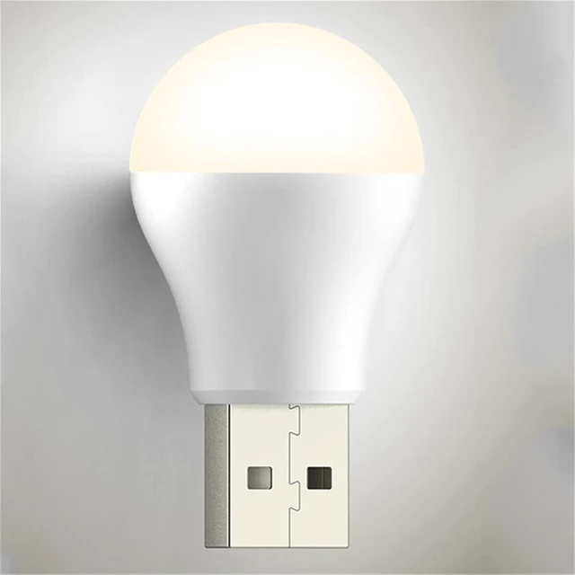 Alt view image 4 of 6 - Small Black Table lamp Portable Night Light Small Book Lamps LED Protection Reading Light USB Plug Computer Mobile Power Charging Warm/White Desk Lamp