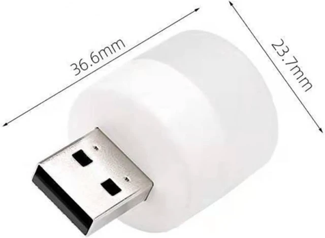 Alt view image 2 of 6 - Small Black Table lamp Small Book Lamps USB Plug Lamp Mini Night Light Computer Mobile Power Charging LED Eye Protection Reading Light Desk Lighting