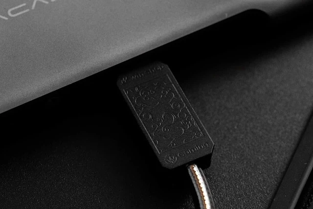 Alt view image 6 of 7 - Angry miao Split Dual 8K Gaming Cable AM Edition 1.6m(4.6ft), High-Speed Dual Connection, Low Latency, Compatible with USB Type-C Devices, Durable Mesh Phantom Black