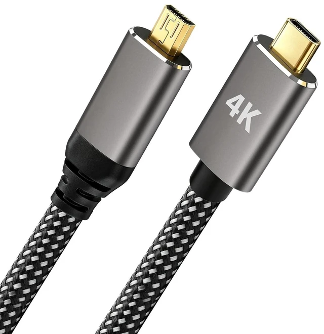 Main image of USB Type C to Micro HDMI Cable 6 FT, 4K@60Hz 2K@120Hz,Unidirectional 18Gbps