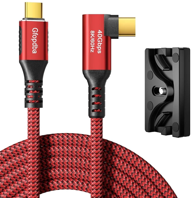 Main image of USB C Camera Tethering Cable 10FT, 40Gbps 240W 8K@60Hz 4K@144Hz/ 60Hz for Canon R6 Mark II R5 R7 R8 R10, Nikon Z6II Z8 Z9 Z6III Z50II, Sony A7M5 A7M4 A1M2 A7R5 A7M3, Fujifilm XT5 XS20 XH2 XM5