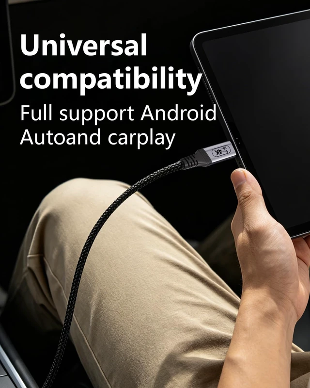 Alt view image 7 of 7 - Long USB C to USB C Cable 32.81ft/10m,Type c to Type c Cable High Speed Data Transfer,USB-C Cord 4K Monitor Video Output,, 60W Fast Charging, 5Gbps Data Transfer for Monitor, Hub,dispaly Cord