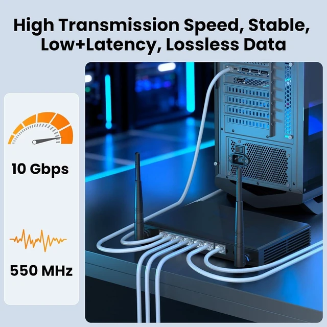 Alt view image 2 of 7 - Bulk CAT 6a Ethernet Cable 1000 FT, 10Gbps 23AWG CAT6a Cord, White